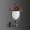 LCD NABBURG Outdoor Wall Light LED copper, black, 1-light source