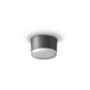 LCD GRASBRUNN outdoor ceiling light LED black, 1-light source
