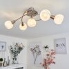 WARGA Ceiling Light matt nickel, 5-light sources