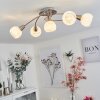 WARGA Ceiling Light matt nickel, 5-light sources