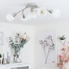 WARGA Ceiling Light matt nickel, 5-light sources