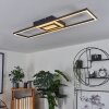 TALETA Ceiling Light LED black, 1-light source