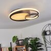 RAFZ Ceiling Light LED black, 1-light source