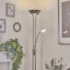 ROM Floor Lamp LED matt nickel, 2-light sources