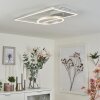 MOYA Ceiling Light LED silver, white, 1-light source