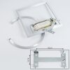 FREDERICK Ceiling Light LED silver, white, 1-light source