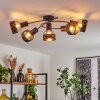 TARASP Ceiling Light black, 5-light sources