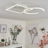 FREDERICK Ceiling Light LED chrome, white, 1-light source