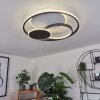 KOLO Ceiling Light LED black, white, 1-light source