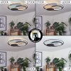 KOLO Ceiling Light LED black, white, 1-light source