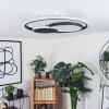 KOLO Ceiling Light LED black, white, 1-light source