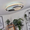 KOLO Ceiling Light LED black, white, 1-light source