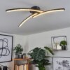 RHEINFELDEN Ceiling Light LED black, 1-light source