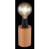 Globo KIRA Table lamp dark brown, 1-light source