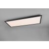 Reality GAMMA Ceiling Light LED black, 1-light source, Remote control