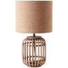 Brilliant WOODROW Table lamp Ecru, 1-light source