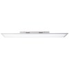 Brilliant FLAT Ceiling Light LED silver, 1-light source, Remote control