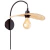 Brilliant JEFTER Wall Light black, 1-light source