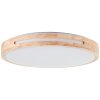 Brilliant WOODBURY Ceiling Light LED Light wood, white, 1-light source