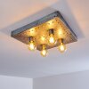 OCTORARO Ceiling Light silver, 4-light sources