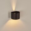 BADAJOZ Wall Light brown, 1-light source