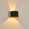 BADAJOZ Wall Light copper, black, 1-light source