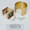 BADAJOZ Wall Light gold, 1-light source