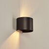 BADAJOZ Wall Light brown, 1-light source