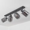 LUNGERNSEE Ceiling Light black, 4-light sources