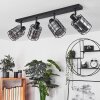 LUNGERNSEE Ceiling Light black, 4-light sources