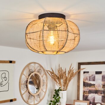 TEBARY Ceiling Light black, 1-light source