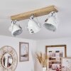 CHETICAN Ceiling Light LED Ecru, 3-light sources