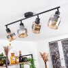 WIGAN Ceiling Light black, 4-light sources