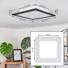 WILDERSWIL Ceiling Light LED white, 1-light source