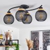 REIDEN Ceiling Light black, 4-light sources