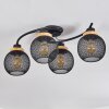 REIDEN Ceiling Light black, 4-light sources