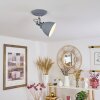 KOPPOM Ceiling Light chrome, grey, 1-light source