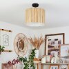 FLEURIOT Ceiling Light black, 1-light source