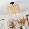 FLEURIOT Ceiling Light black, 1-light source