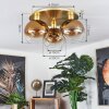 PASCAL Ceiling Light brass, 3-light sources