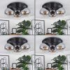 PASCAL Ceiling Light black, 3-light sources