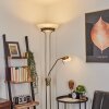 BIOT Floor Lamp LED brass, 2-light sources