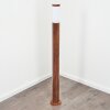 GABORONE path light brown, Wood like finish, 1-light source