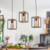 COLEBROOK Pendant Light black, 3-light sources