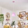 ROSEWAY Pendant Light pink, 1-light source