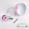 ROSEWAY Pendant Light pink, 1-light source