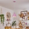 ROSEWAY Pendant Light pink, 1-light source