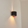 BADAJOZ Wall Light copper, black, 1-light source