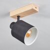 SUMLILI Ceiling Light Ecru, black, 1-light source