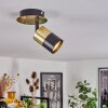 BARASAT Ceiling Light brass, black, 1-light source
